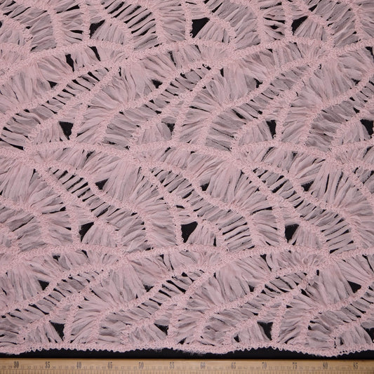 TUL GABBANA ROSA WOODROSE CON BORDADO 3D