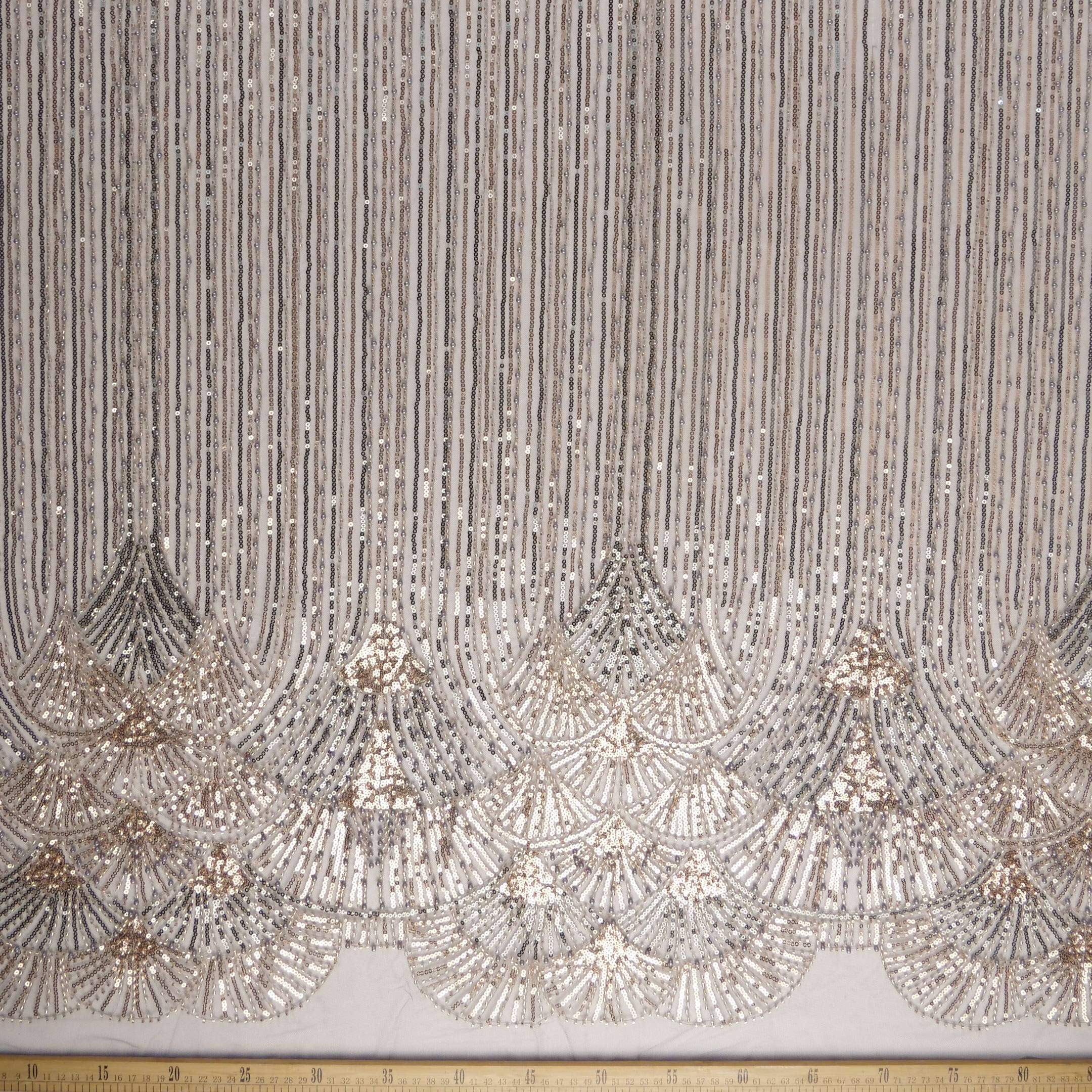 TUL GABBANA GRIS PERISCOPIO CON LINEAS