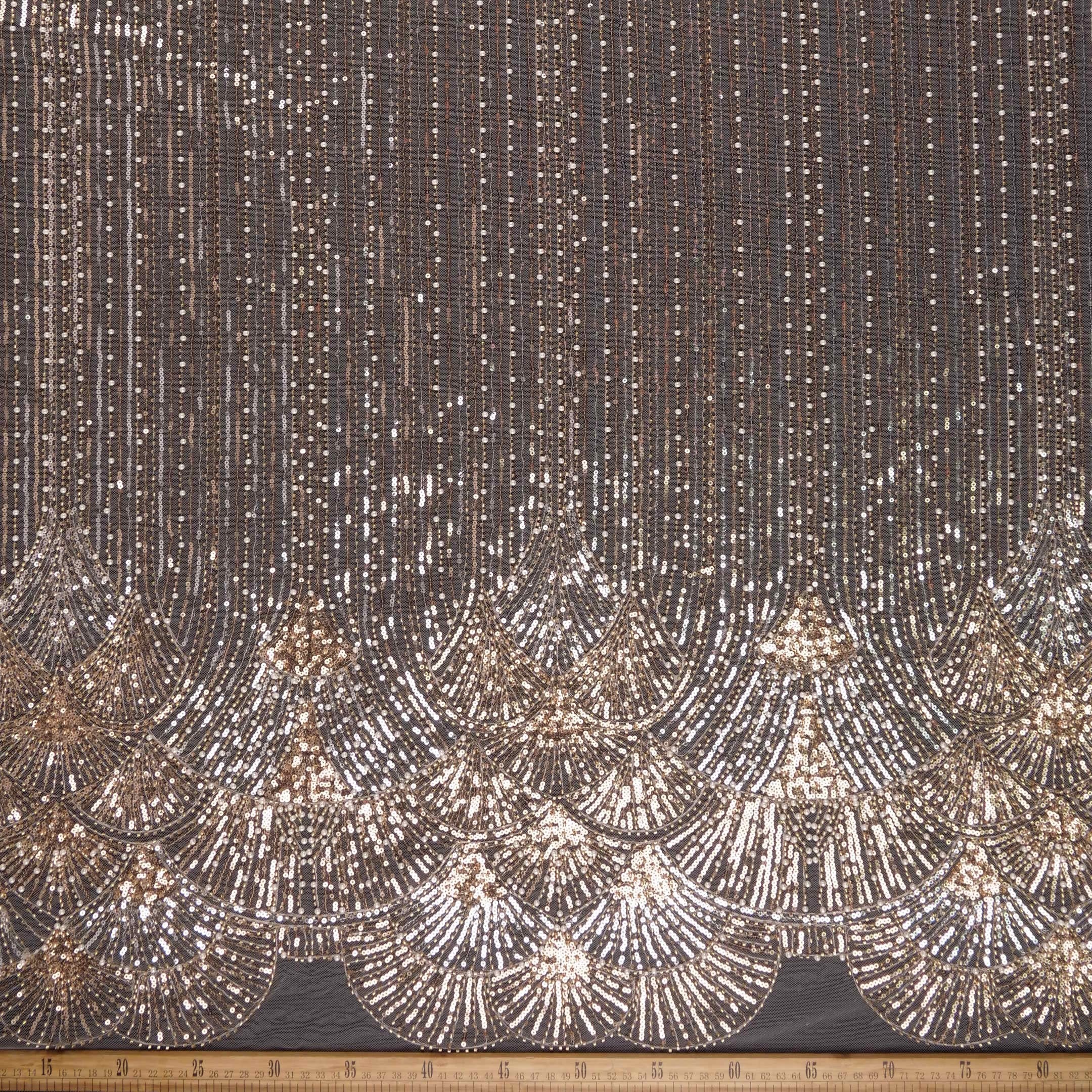 TUL GABBANA BLANCO BRILLANTE LINEAS