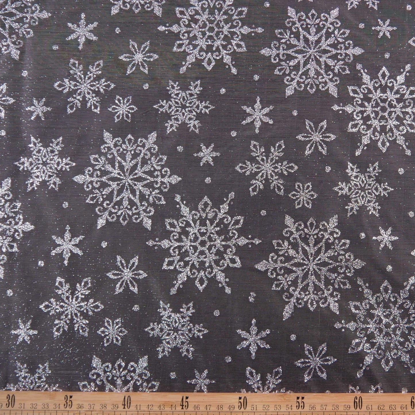 ORGANZA FROZEN BLANCO BRILLANTE