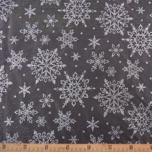 ORGANZA FROZEN BLANCO BRILLANTE