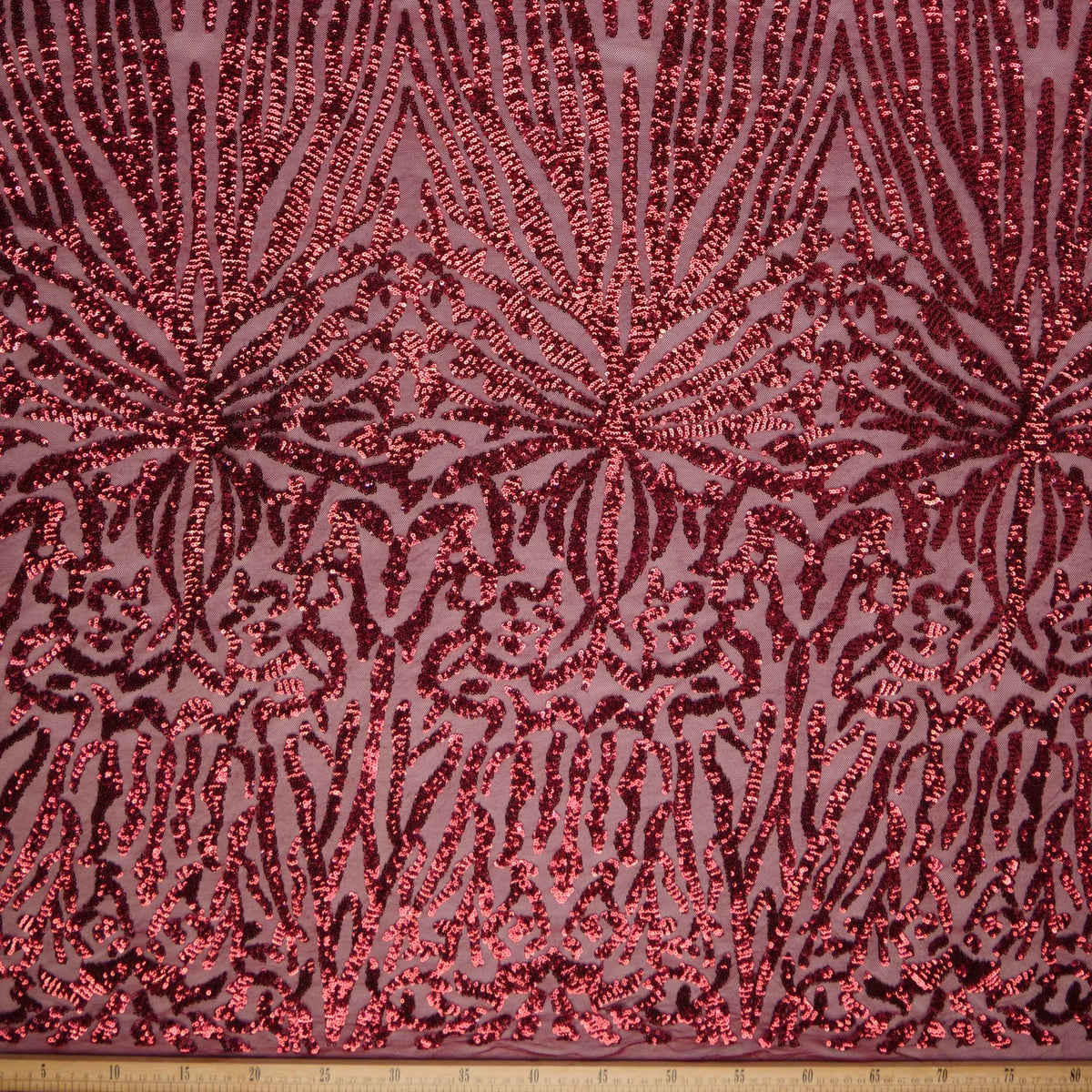 PAILLETTE ISABELLA BORDO ZINFANDEL TELA DE ARAÑA