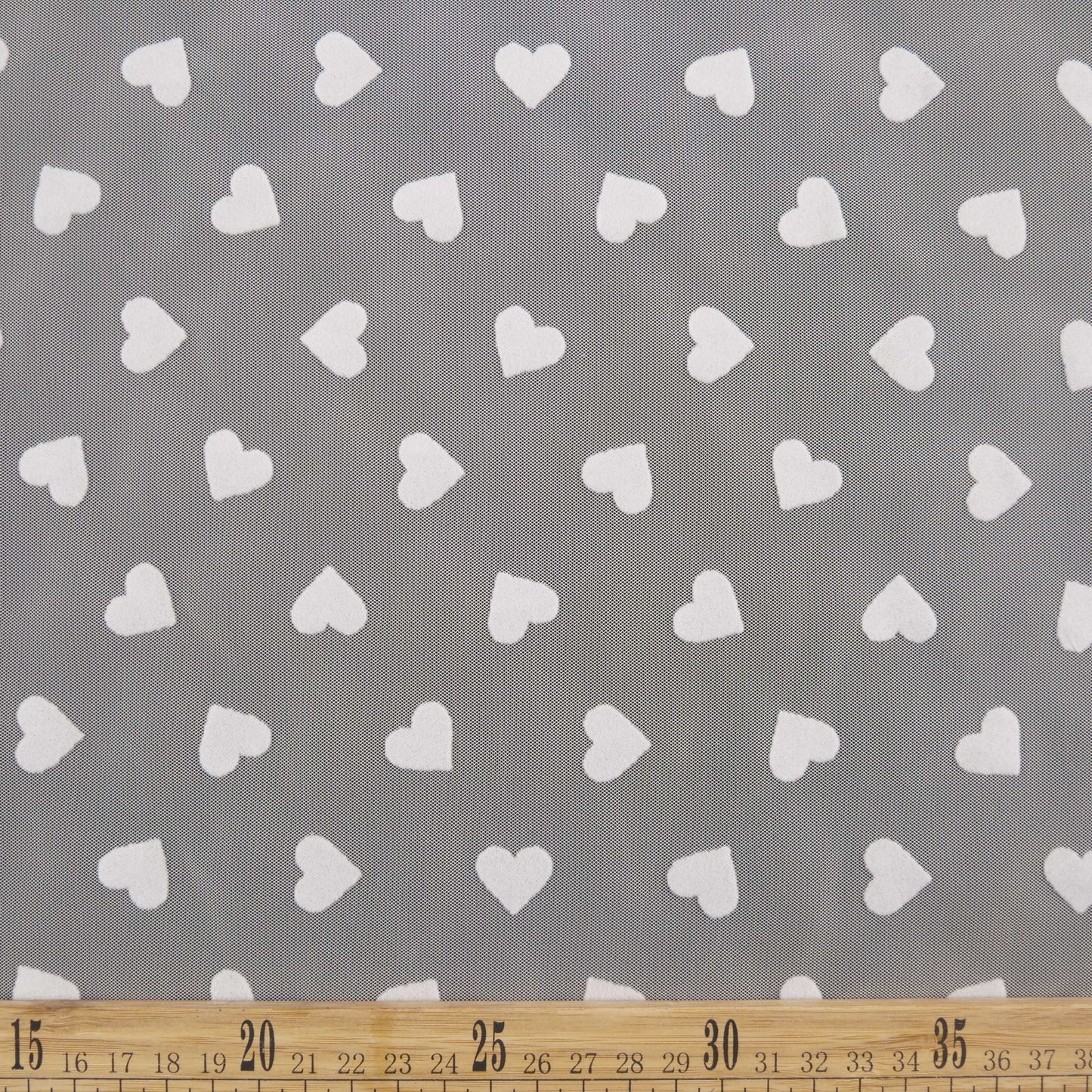 TUL FRANCES BLANCO BRILLANTE CORAZONES