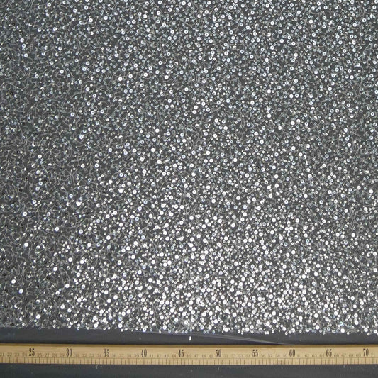 TUL MARNI BLANCO BRILLANTE CON LENTEJUELAS