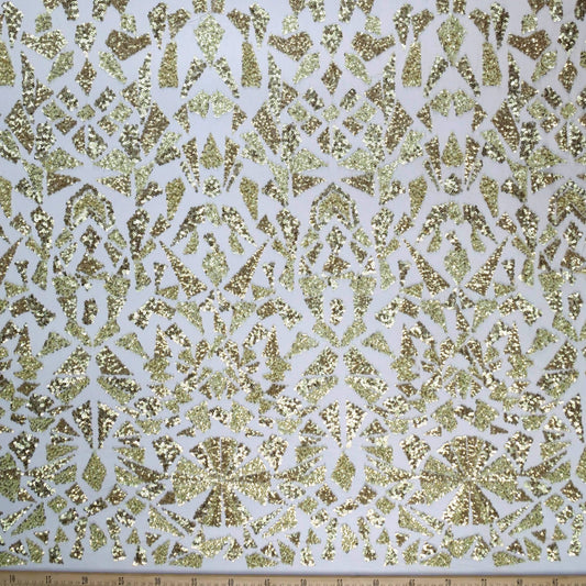 TUL MARNI VERDE ACEITUNA GEOMETRICO