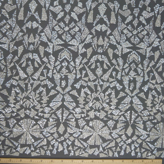 TUL MARNI BLANCO BRILLANTE GEOMETRICO