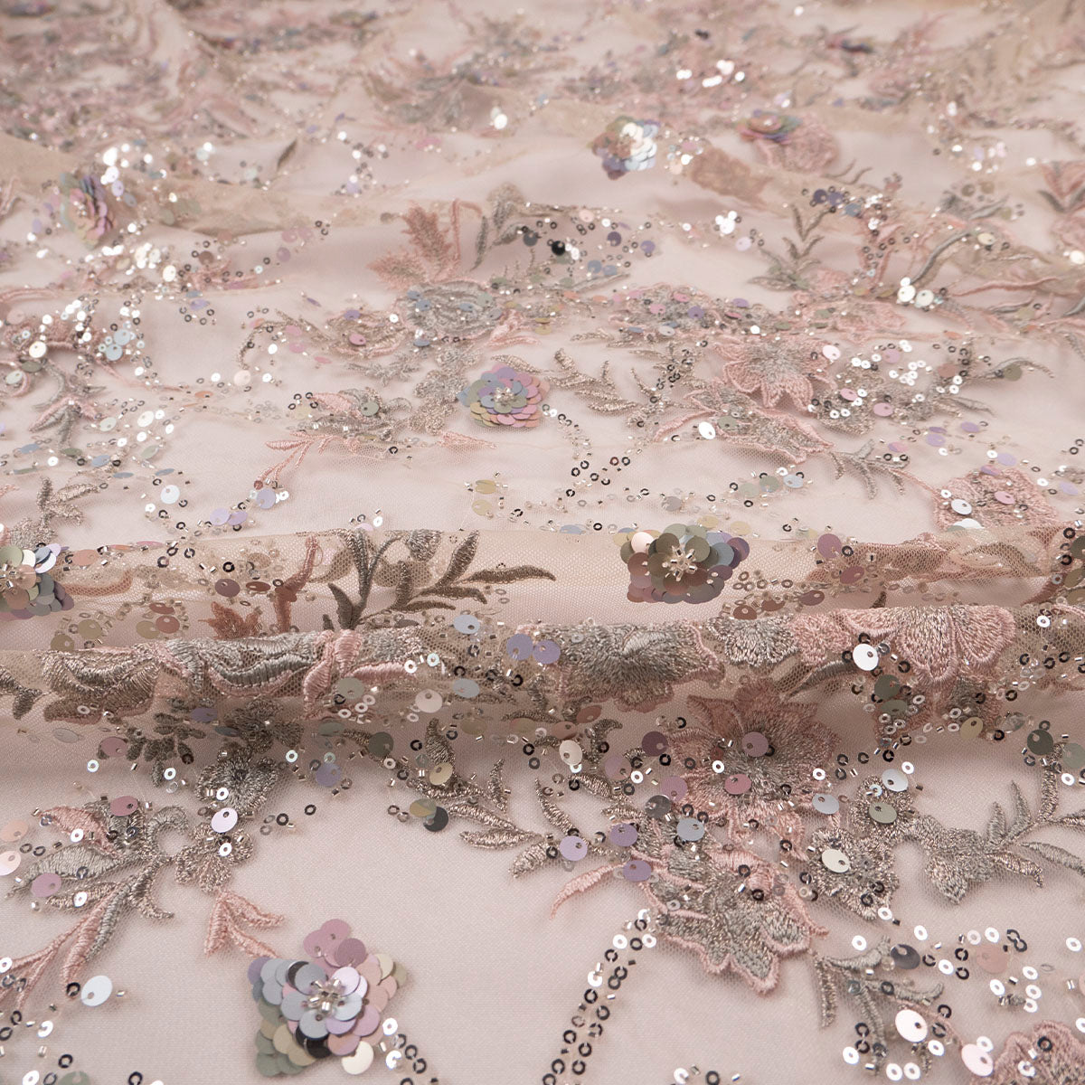 TUL MARNI BEIGE ARENA CON FLORES