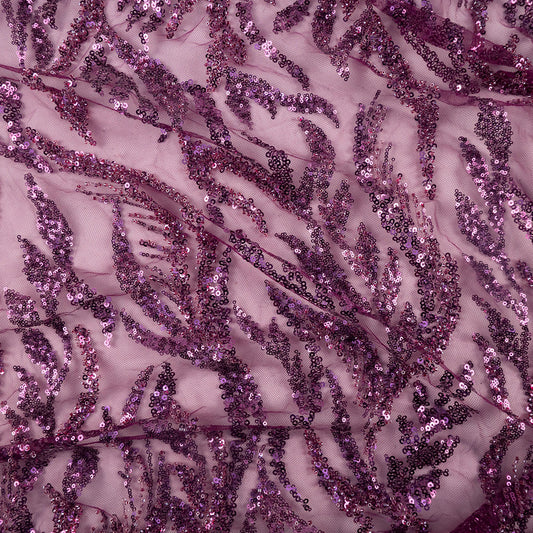 TUL GALLIANO VIOLETA UVA MERMELADA HOJAS