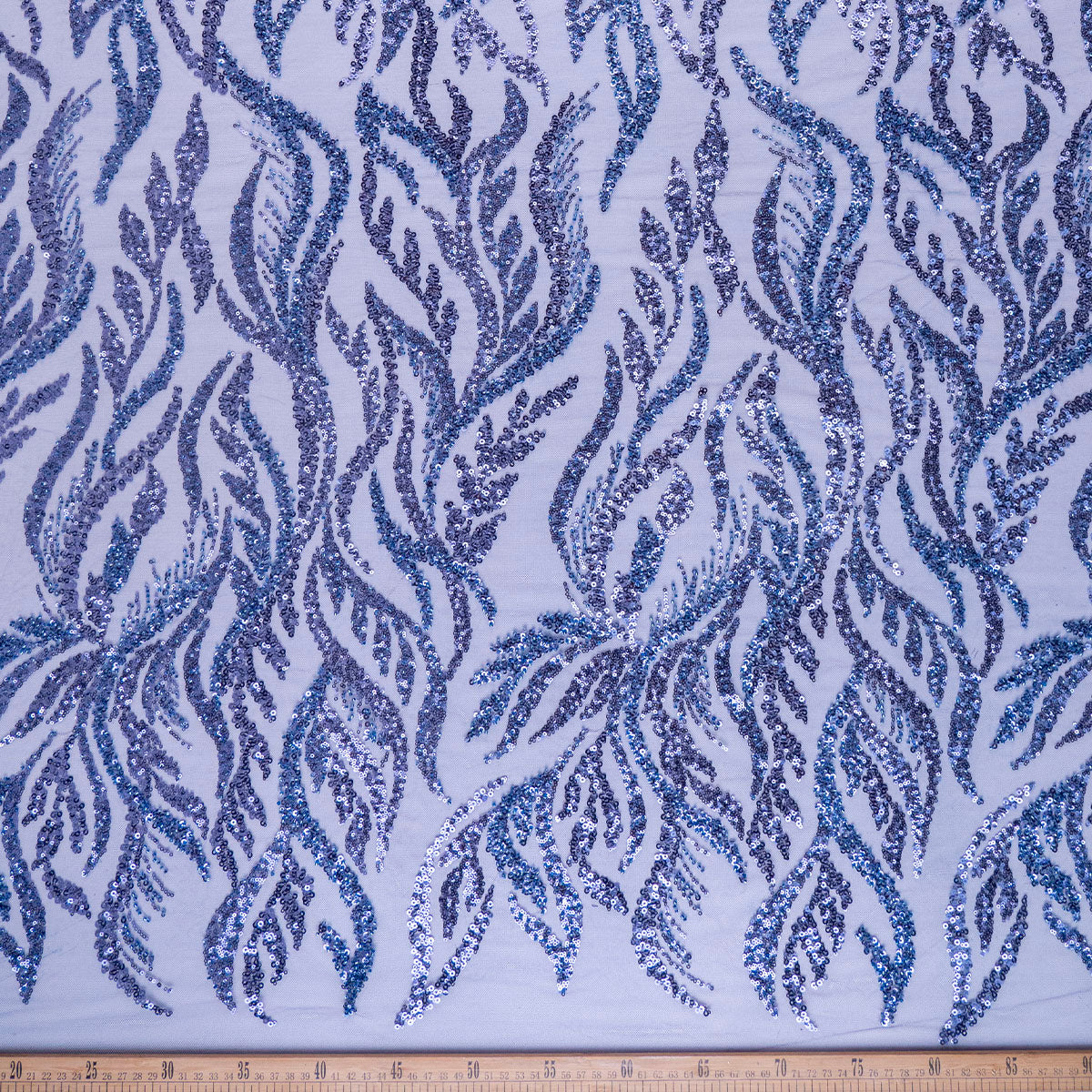 TUL GALLIANO VIOLETA PETUNIA HOJAS