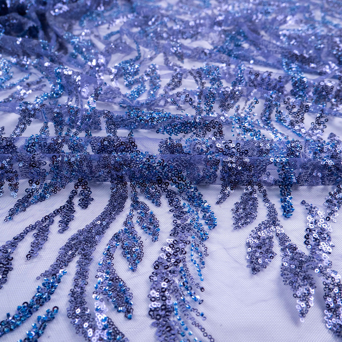 TUL GALLIANO VIOLETA PETUNIA HOJAS