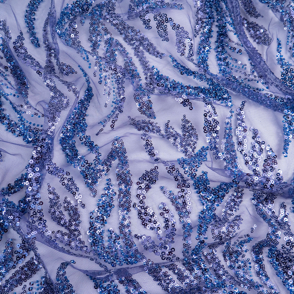 TUL GALLIANO VIOLETA PETUNIA HOJAS