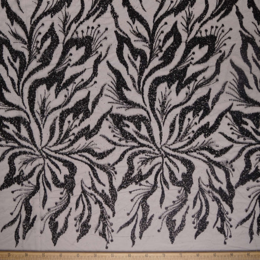 TUL GALLIANO NEGRO METEORITO HOJAS