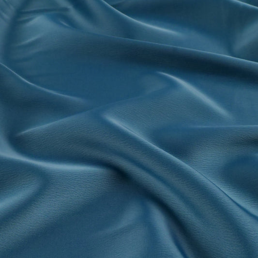 SATEN MILAN AZUL INDIAN TEAL