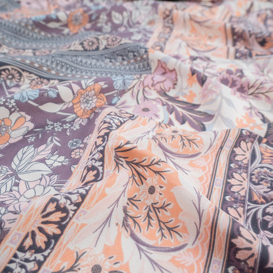 MICRO FOURWAY ESTAMPADO BEIGE LANA
