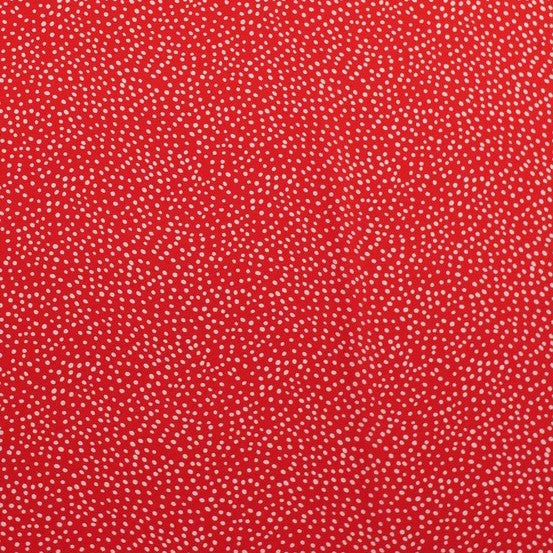 MICRO FOURWAY ESTAMPADO ROJO CARMESI CON MOTAS PEQUEÑAS – Marijoa Tejidos