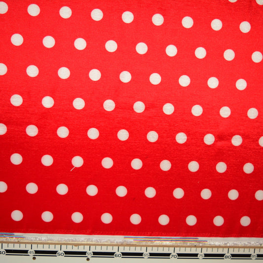 TAFETA ESTAMPADO ROJO CARMESI