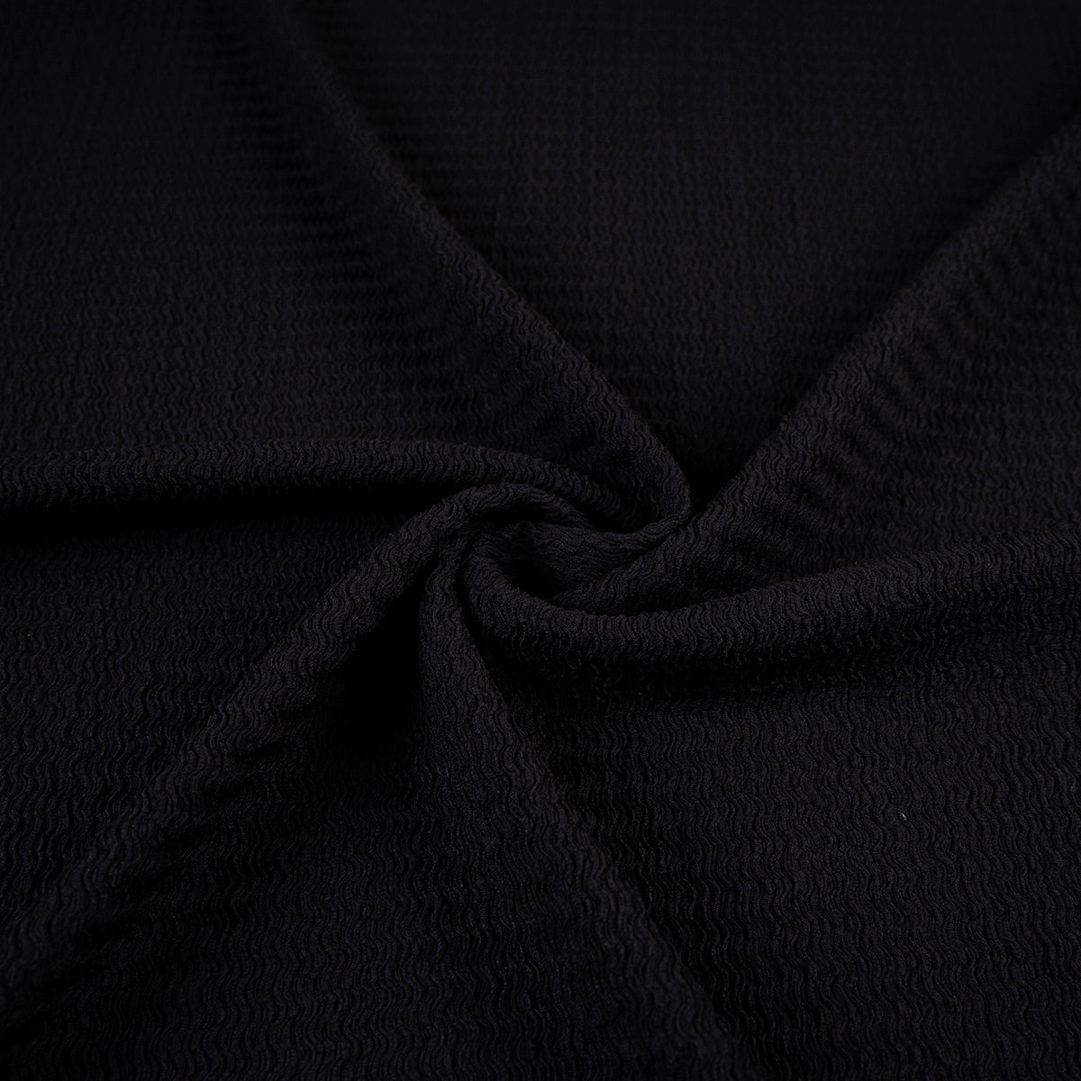 CREPE DRAPE NEGRO METEORITO TEXTURADO ONDAS