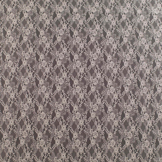 MICRO CHANTILLY BEIGE ANGORA CON FLORES