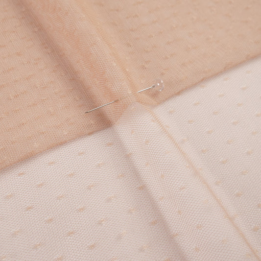 TUL PLUMETI CHLOE CAMEL PRALINE