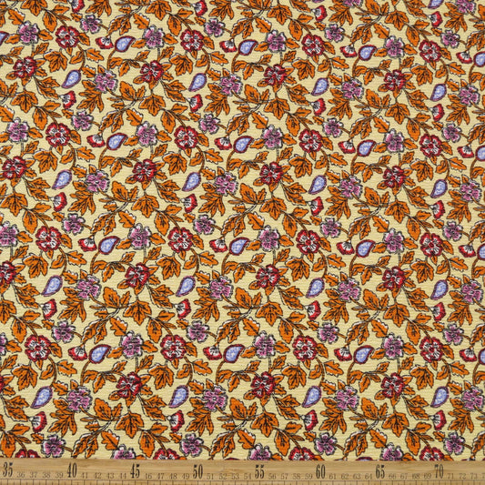 DRAPE ESTAMPADO AMARILLO CERA