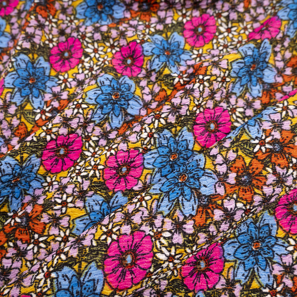DRAPE ESTAMPADO AMARILLO MIEL MOSTAZA