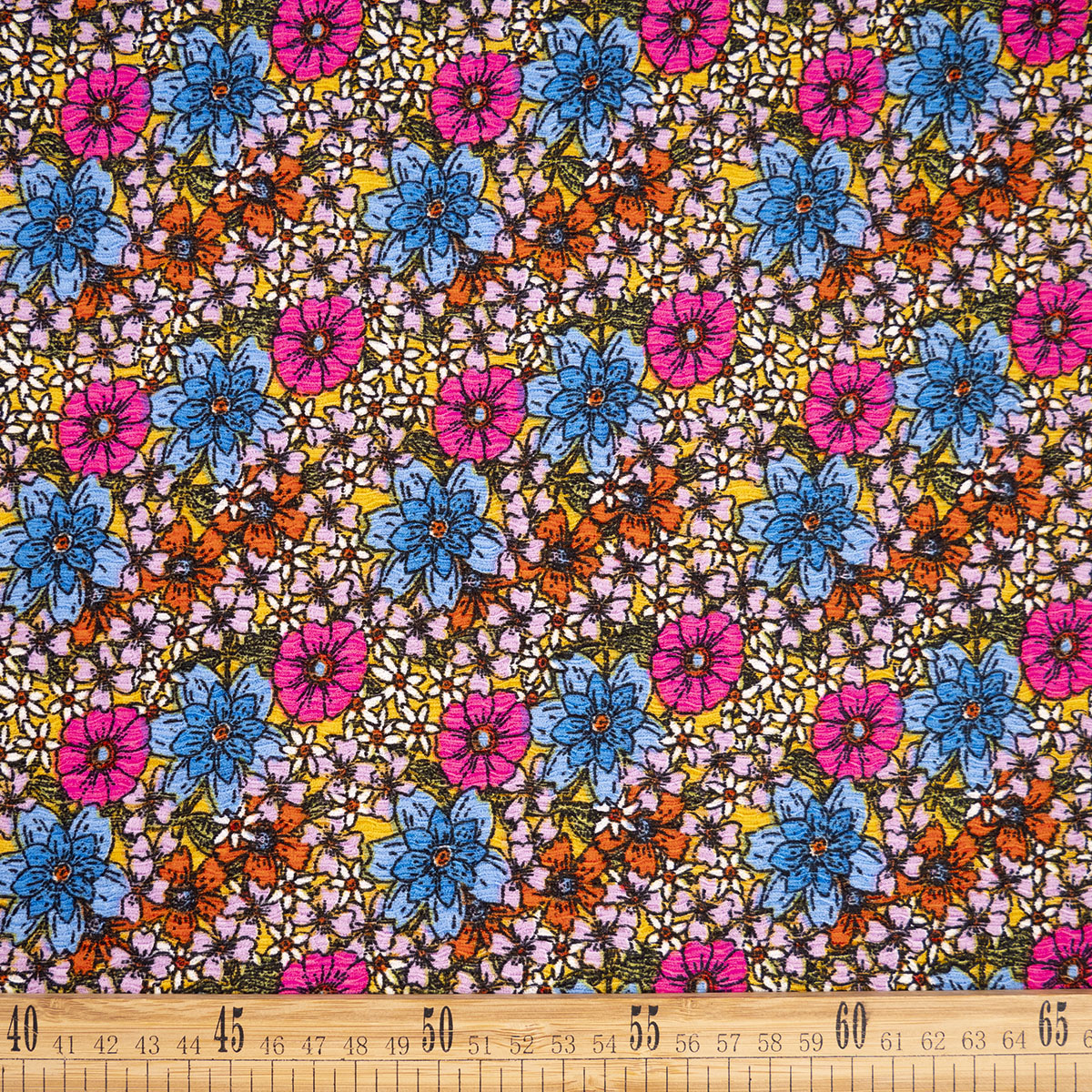 DRAPE ESTAMPADO AMARILLO MIEL MOSTAZA
