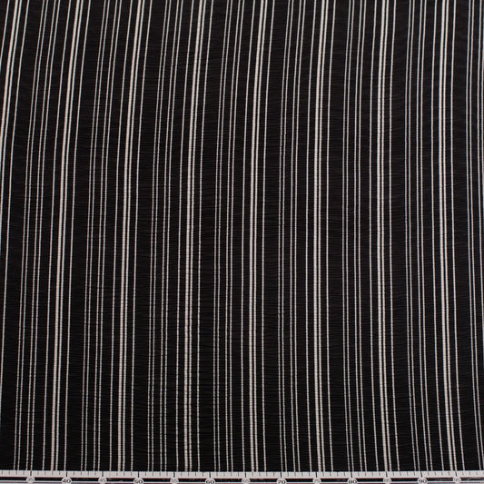 DRAPE ESTAMPADO NEGRO METEORITO RAYAS