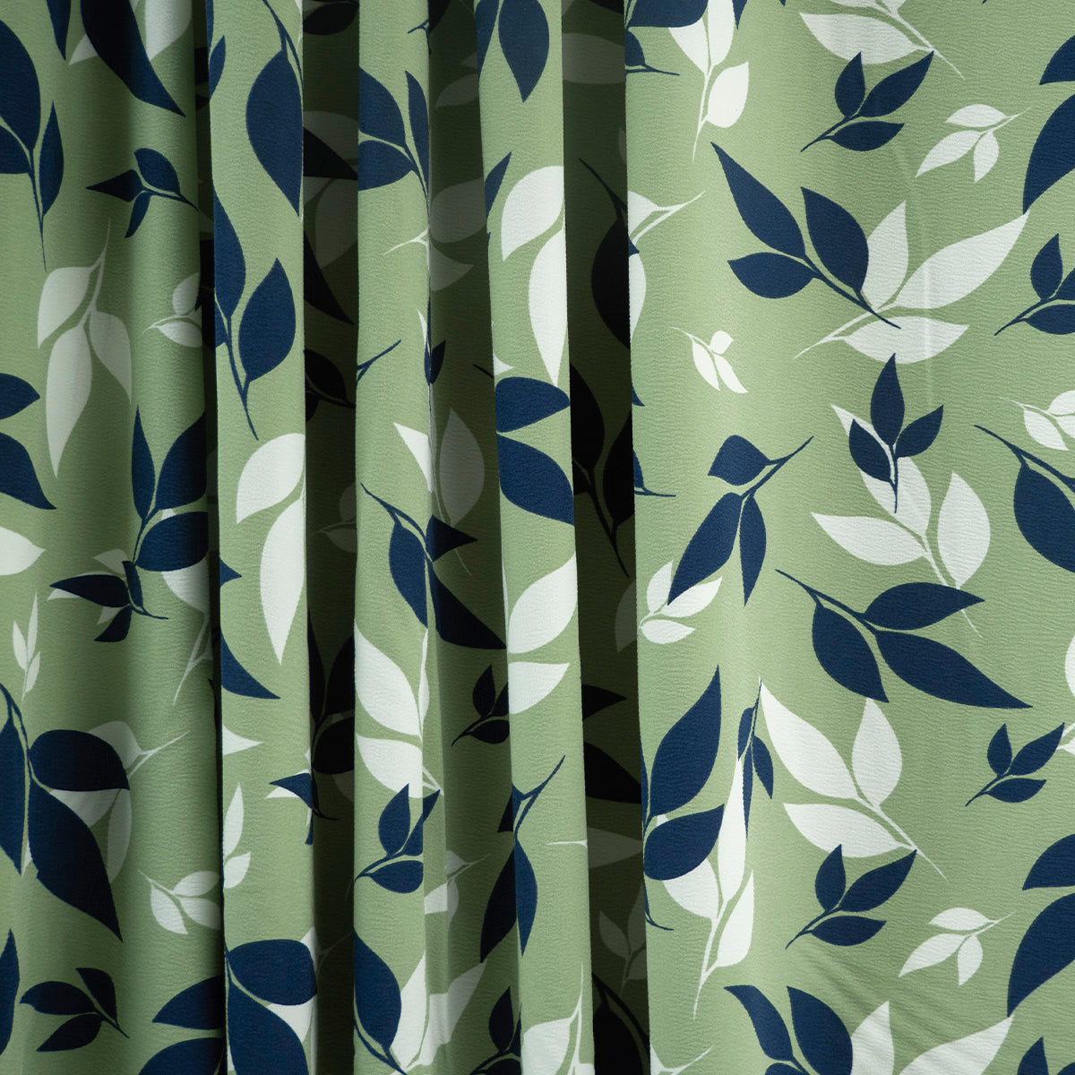 CREPE CEY ESTAMPADO VERDE SECO HOJAS