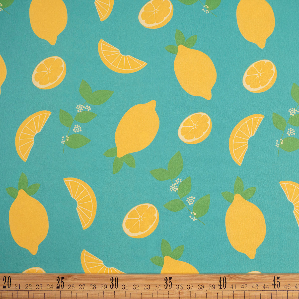CREPE CEY ESTAMPADO VERDE CERAMICA LIMONES