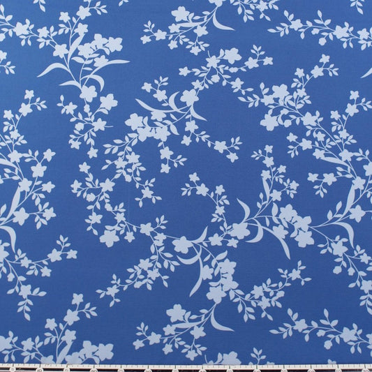 CREPE CEY ESTAMPADO AZUL COSTAL FLORAL