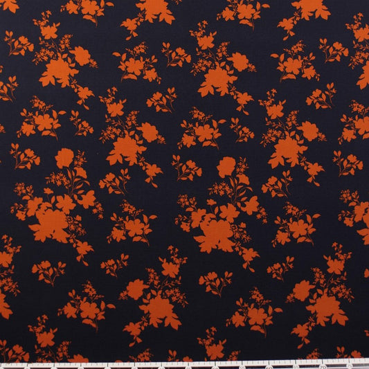 CREPE CEY ESTAMPADO AZUL SALUTE FLORAL