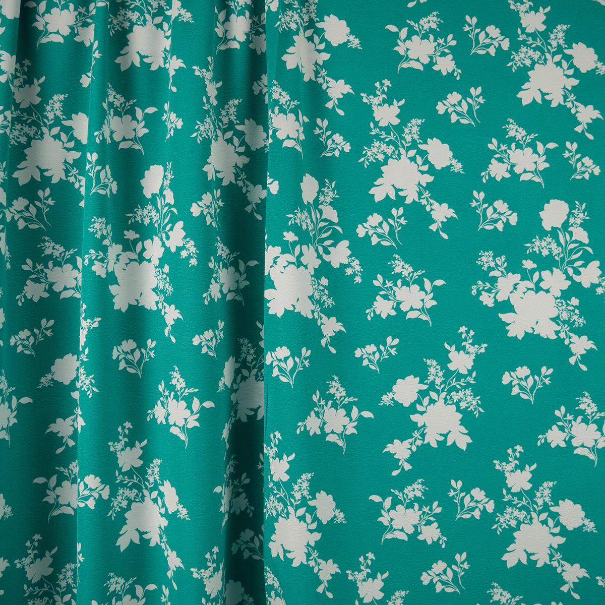 CREPE CEY ESTAMPADO VERDE CERAMICA FLORAL