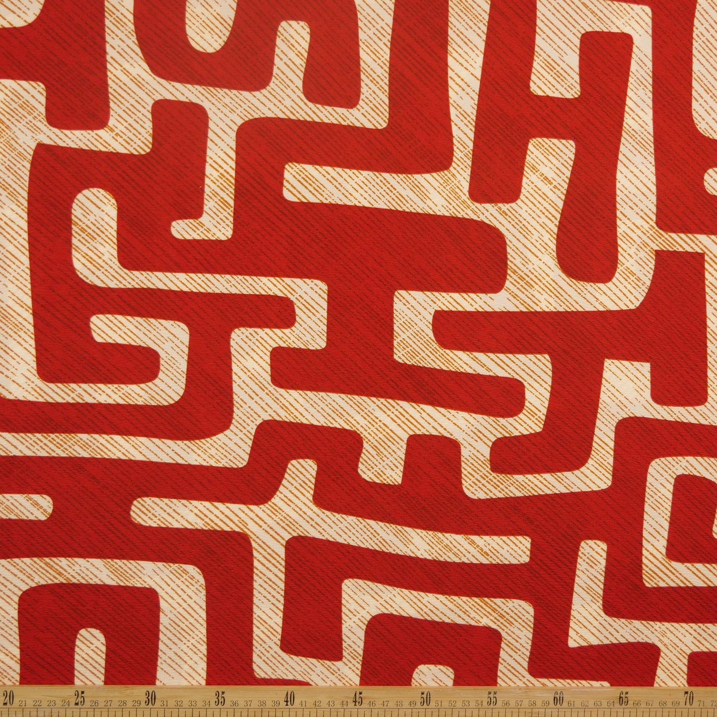 CREPE CEY ESTAMPADO NATURAL NAVAJO