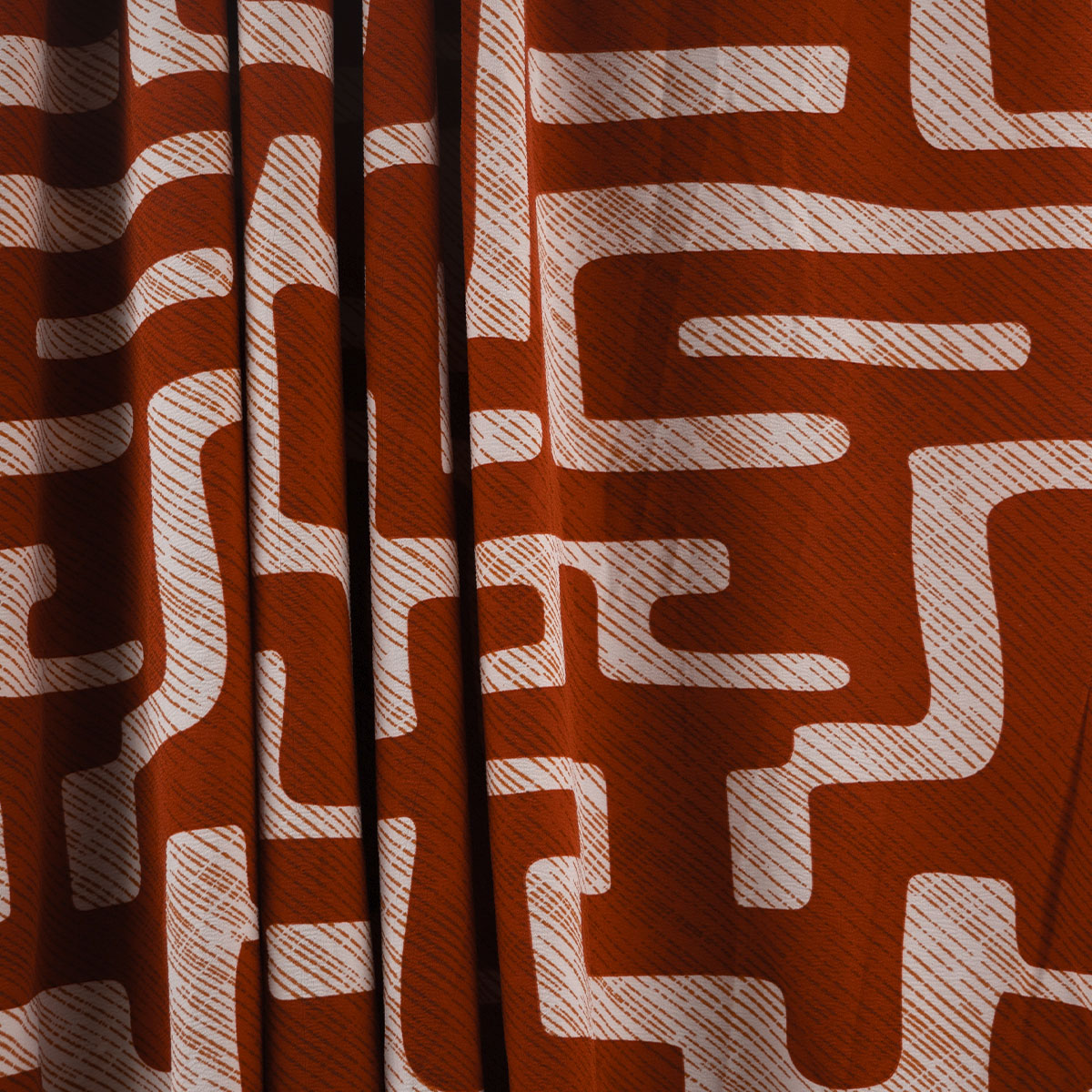 CREPE CEY ESTAMPADO NATURAL NAVAJO