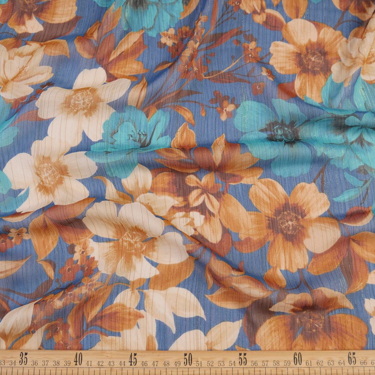 GASA LUREX FOIL AZUL AMPARO FLORAL