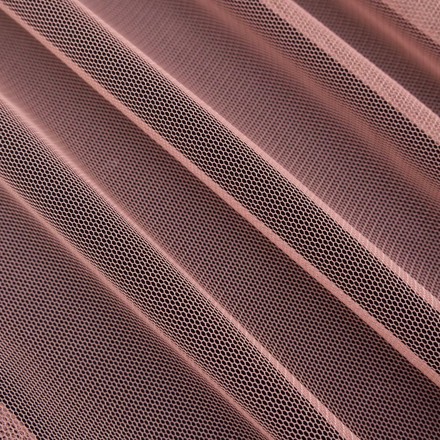 MICRO TUL MESH CORAL ALMENDRA