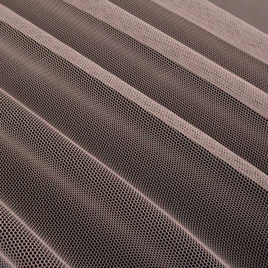 MICRO TUL MESH BEIGE BRUSH