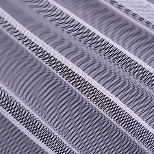 MICRO TUL MESH BLANCO AZULADO