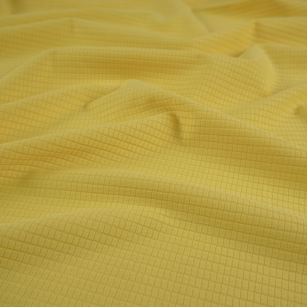 JERSEY CHECKS AMARILLO GREEN SHEEN