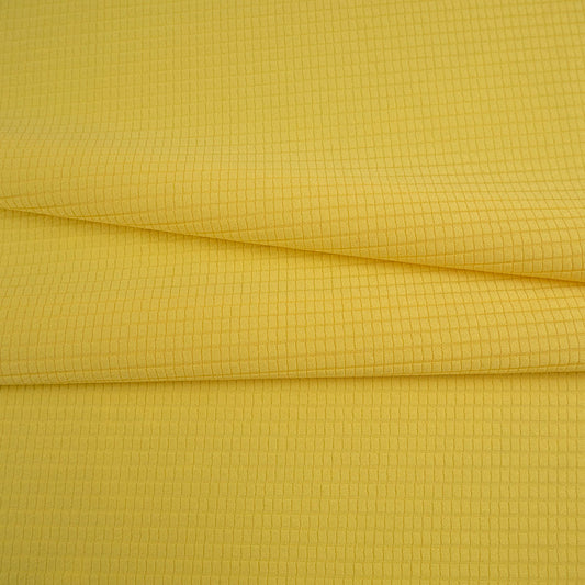 JERSEY CHECKS AMARILLO GREEN SHEEN