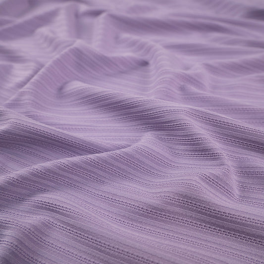 PLISSE JACQUARD LILA ORQUIDEA PETALOS