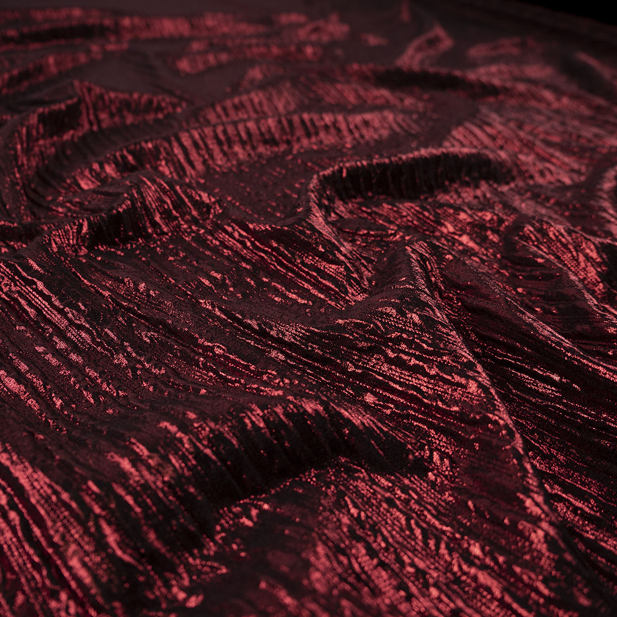 DRAPE LAMINADO ROJO CARMESI
