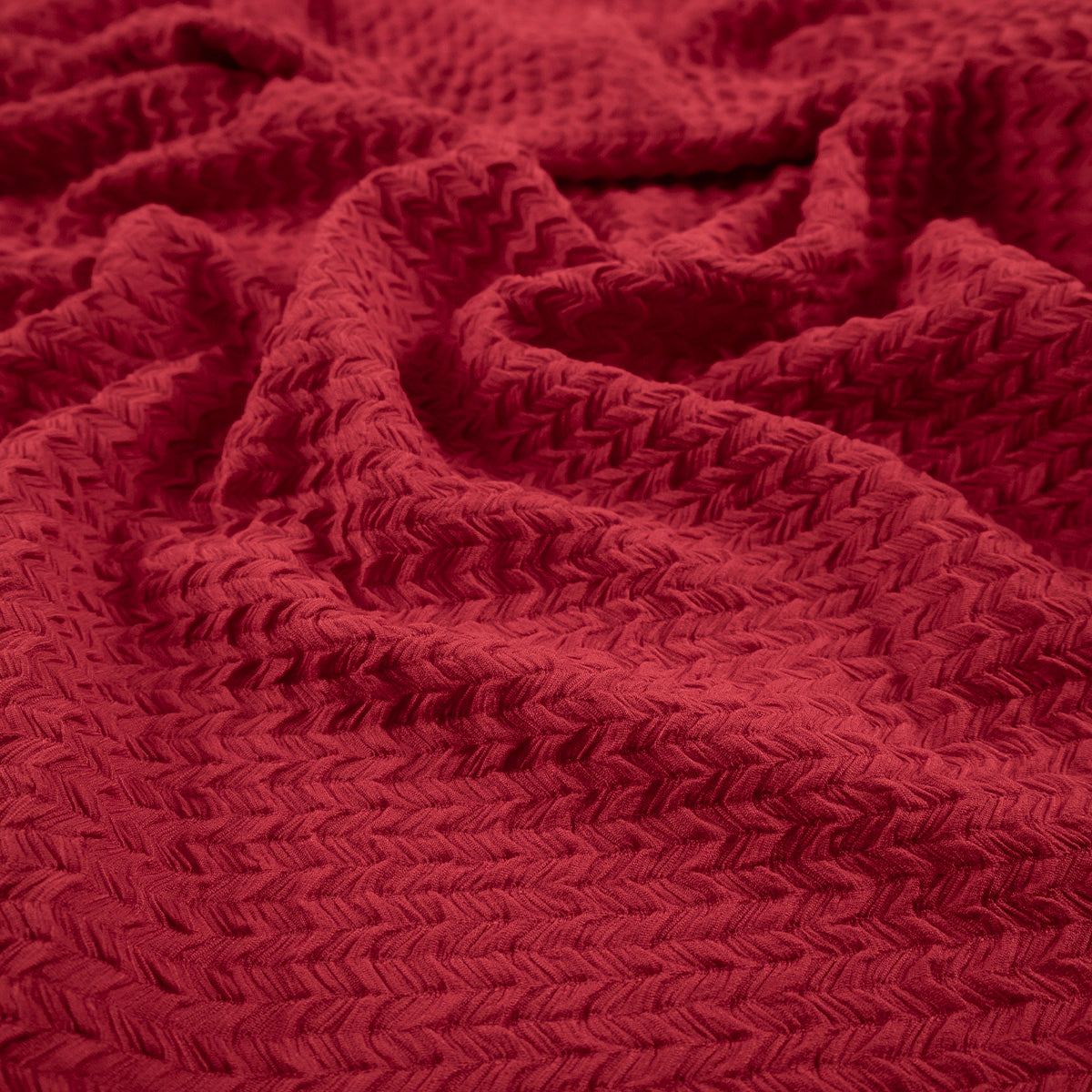 CREPE DRAPE ESPIGA ROJO CHINO