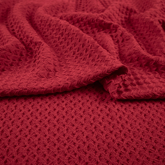 CREPE DRAPE ESPIGA ROJO CHINO