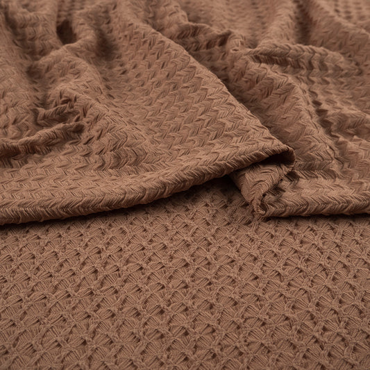 CREPE DRAPE ESPIGA CAMEL PRALINE