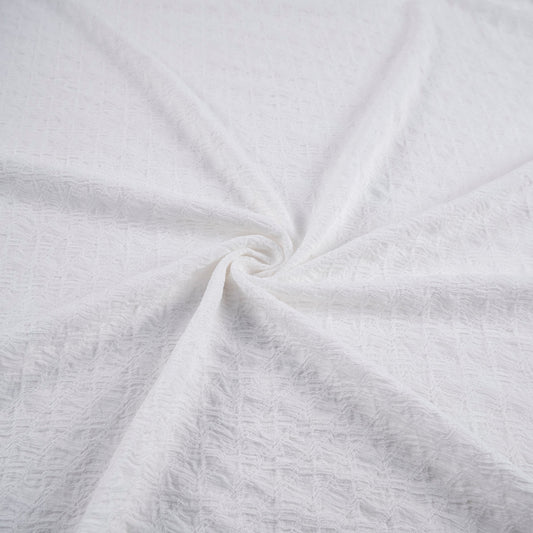 CREPE DRAPE MOIRE BLANCO BRILLANTE