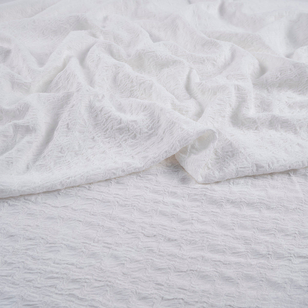 CREPE DRAPE MOIRE BLANCO BRILLANTE