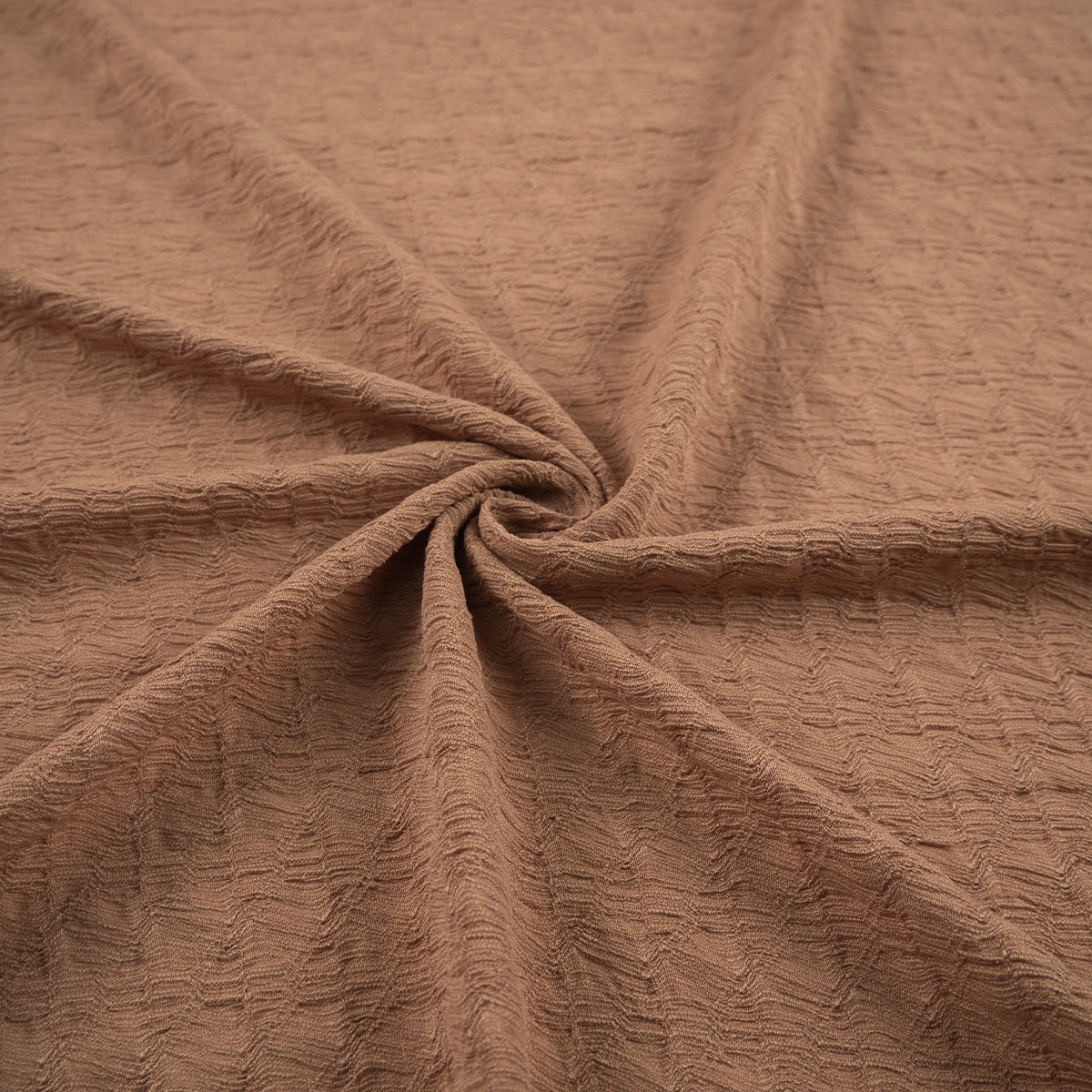 CREPE DRAPE MOIRE CAMEL PRALINE