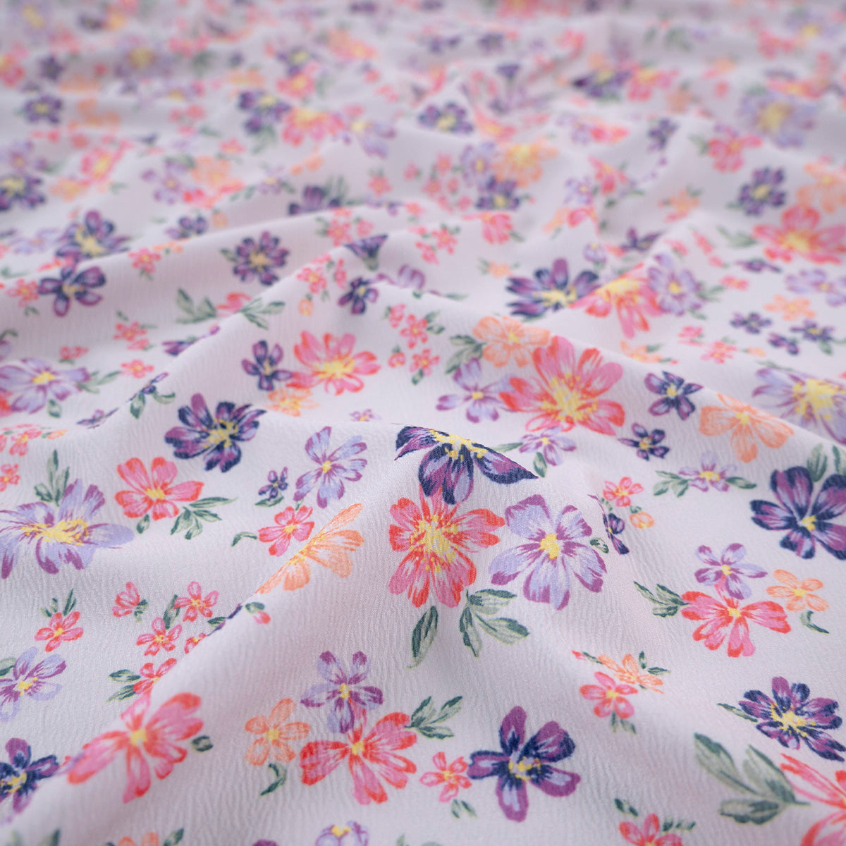 CREPE LAUREN ESTAMPADO GRIS ALLOY FLORAL