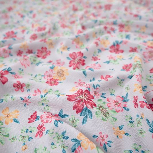 CREPE LAUREN ESTAMPADO GRIS ALLOY FLORAL COLORIDO